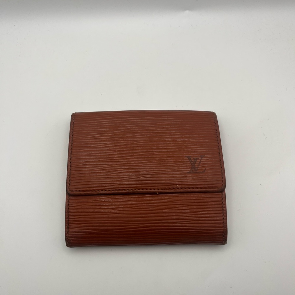 Louis Vuitton Textured Brown Epi Wallet